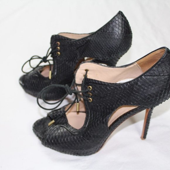 Pour le victoire real snake skin leather - Picture 4 of 7